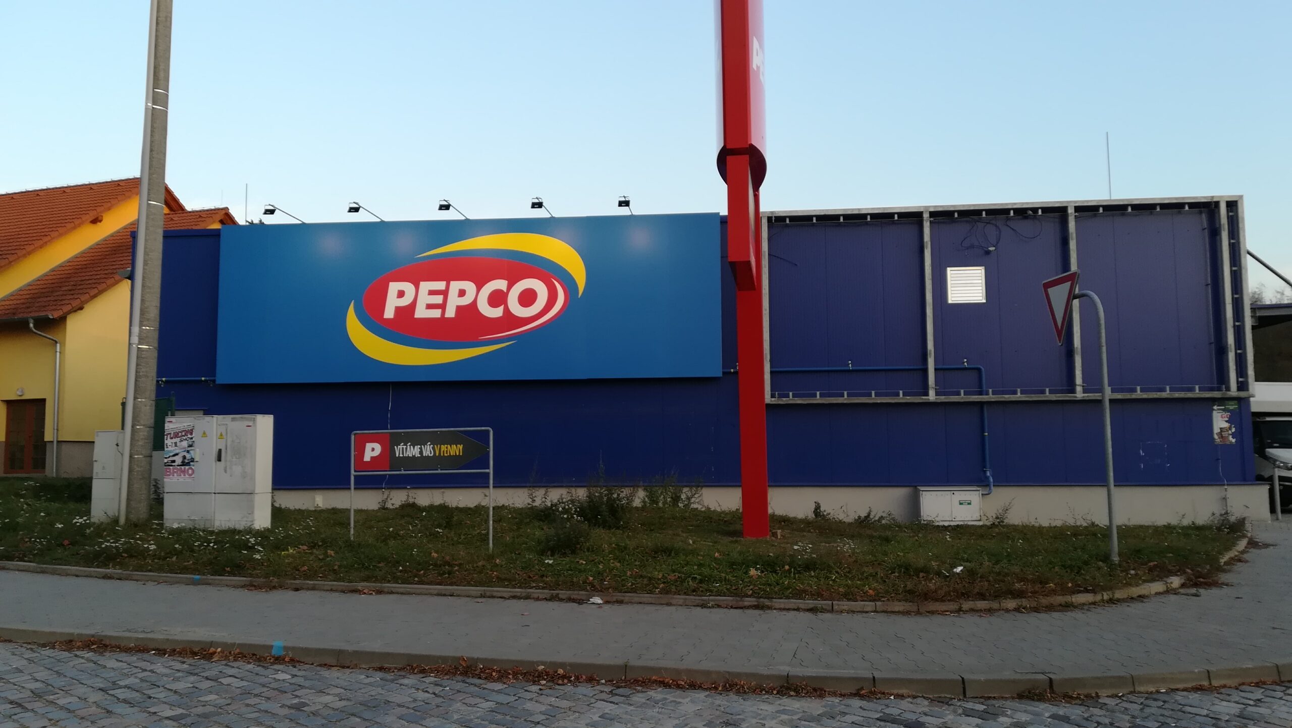 Pepco - szyldy plansze tablice reklamowe